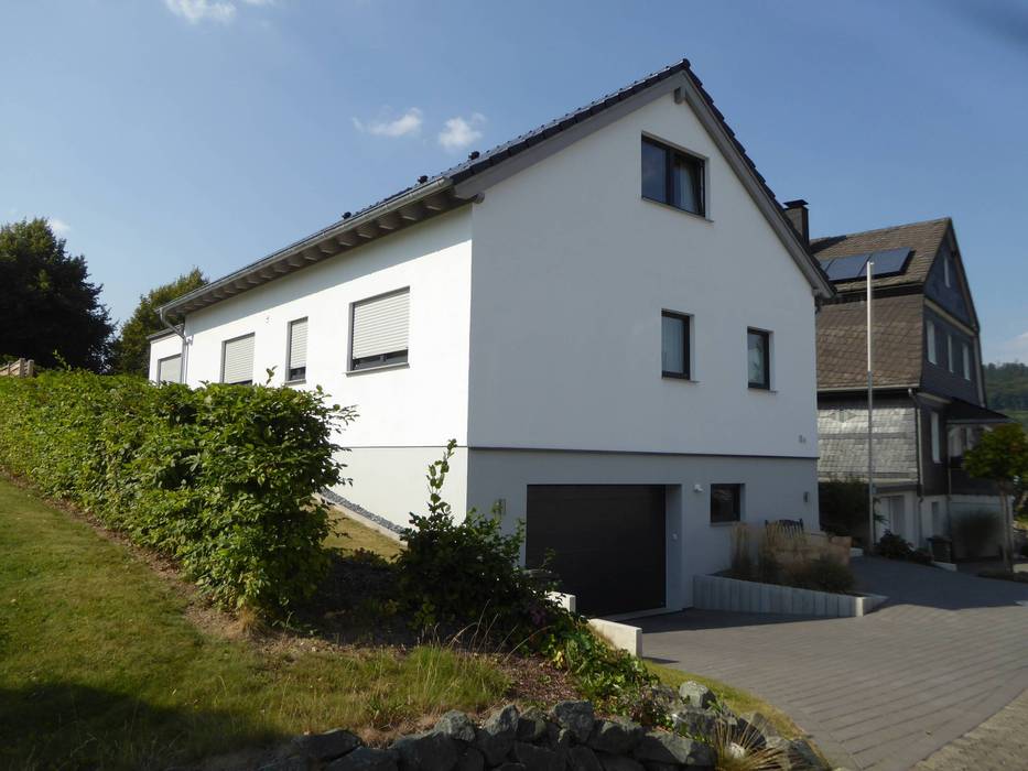 Einfamilienhaus In Holzrahmenbauweise Mit Keller Und Garage Von Wiese Und Heckmann Gmbh Klassisch Homify
