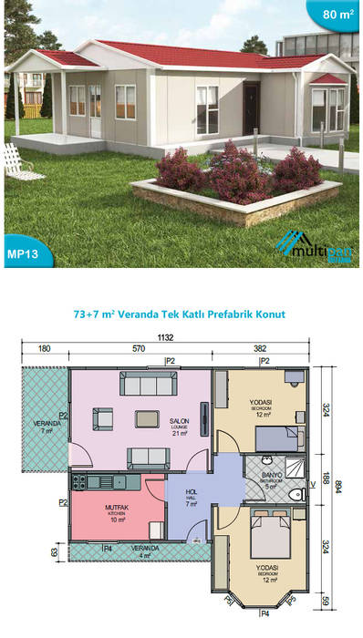 MP13, Multipan Prefabrik Endüstri Multipan Prefabrik Endüstri Prefabricated home