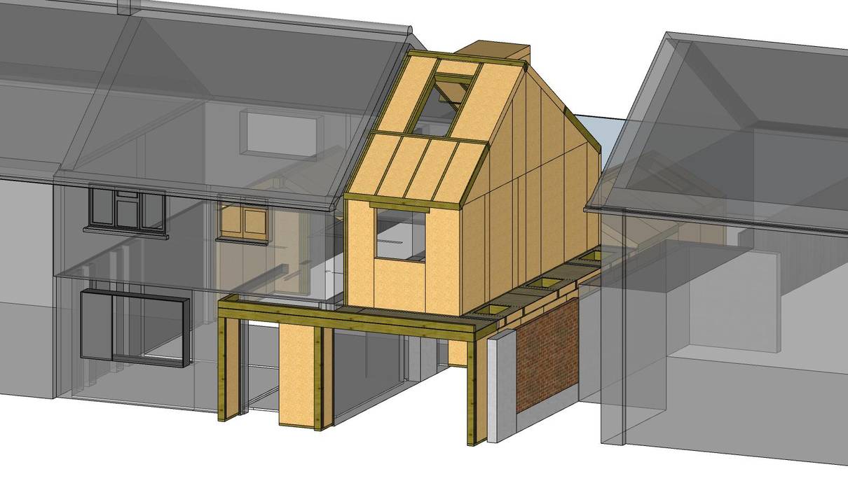 ​SIPS Design & Supply, Building With Frames Building With Frames Modern home Wood Wood effect