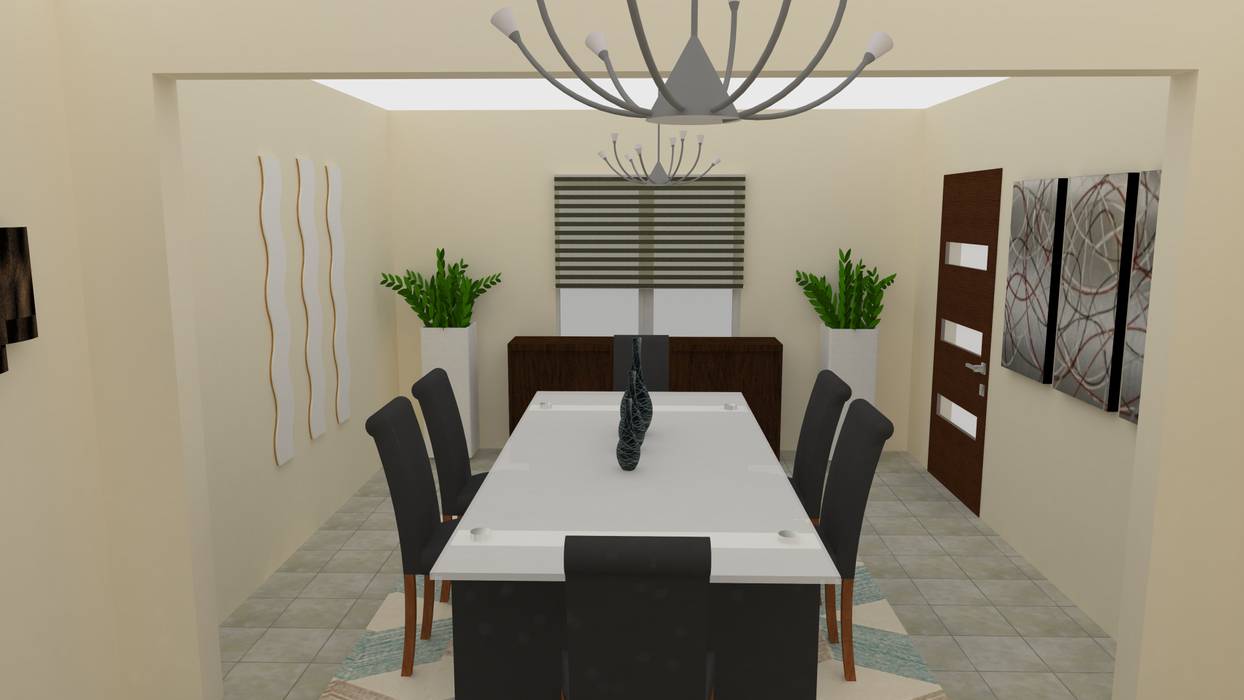 Decoracion Cocina-Comedor, D8 Diseño de Interiores D8 Diseño de Interiores Comedores de estilo moderno