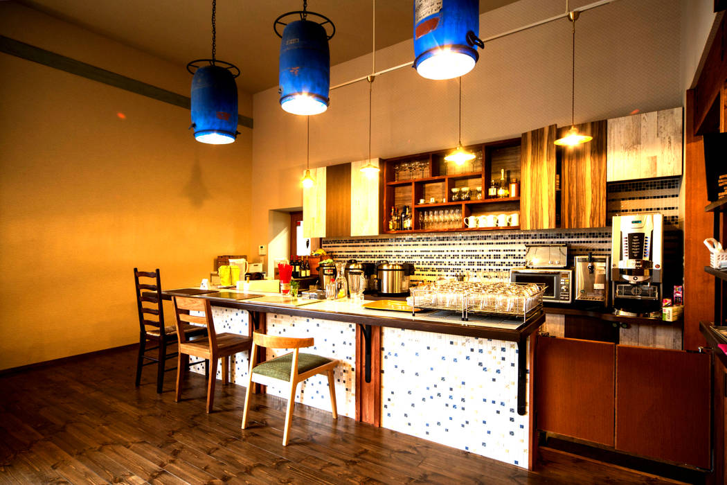 カフェ カウンター Homify カフェ カウンター Homify