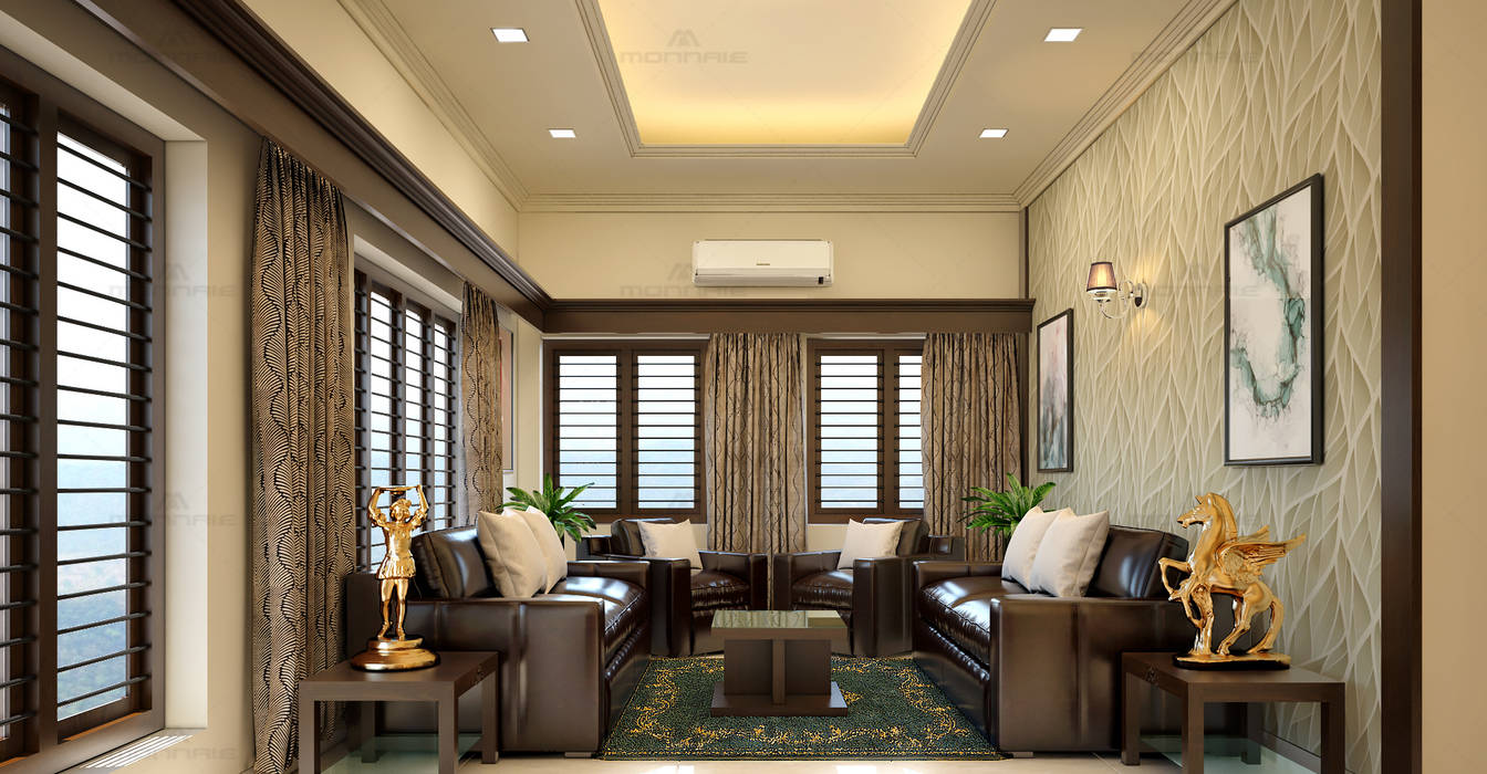 Best Architects Interior Designers In Kochi Kerala Monnaie Interiors Pvt Ltd Classic Style Living Room Homify