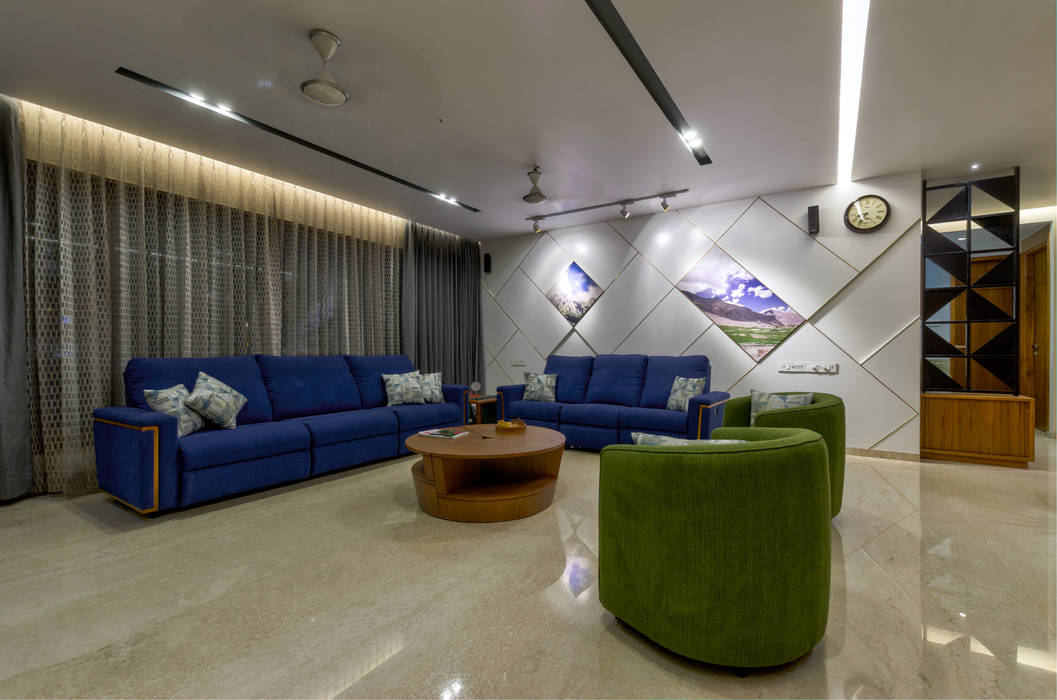 Interior 1, Studio Living Stone Studio Living Stone Salas de estilo asiático