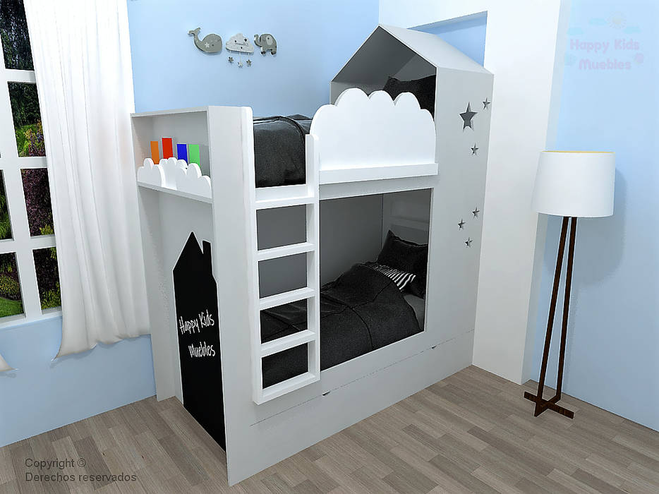 homify Teen bedroom Wood Wood effect