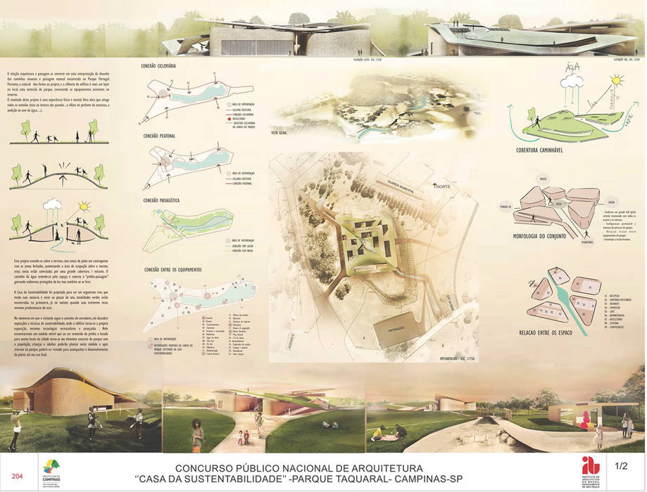 CONCURSO CASA DA SUSTENTABILIDADE, Franthesco Spautz Arquitetura Franthesco Spautz Arquitetura Commercial spaces Museums