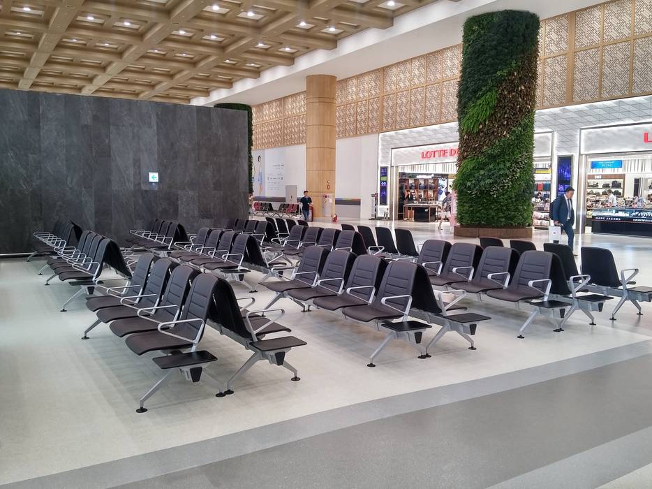 Gimpo International Airport – Seoul, Artigo S.p.a. Artigo S.p.a. Commercial spaces Rubber Airports