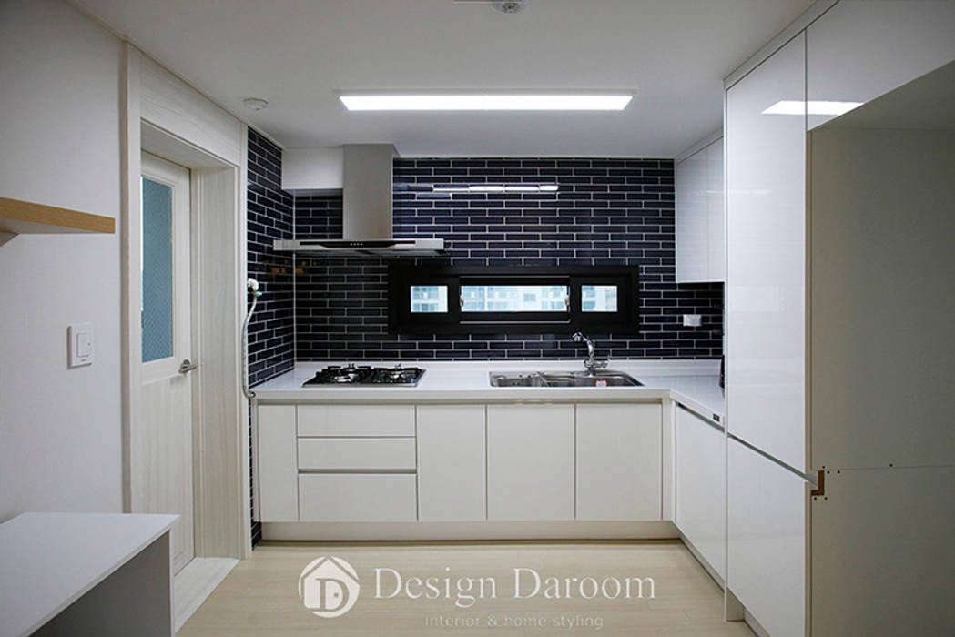 인창동 래미안 33py, Design Daroom 디자인다룸 Design Daroom 디자인다룸 Кухня в стиле модерн