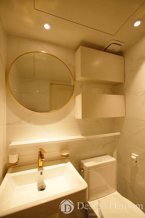 인창동 래미안 33py, Design Daroom 디자인다룸 Design Daroom 디자인다룸 Ванная комната в стиле модерн