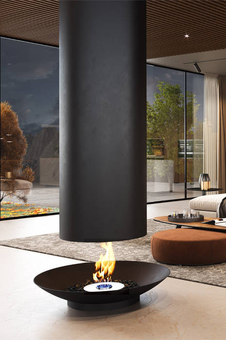 ​Under Plate — Settled Collection, Shelter ® Fireplace Design Shelter ® Fireplace Design Living roomFireplaces & accessories
