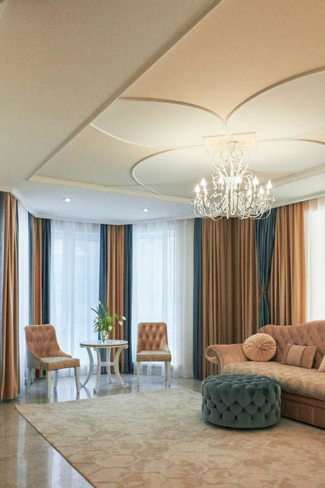 Современная классика, #martynovadesign #martynovadesign Living room