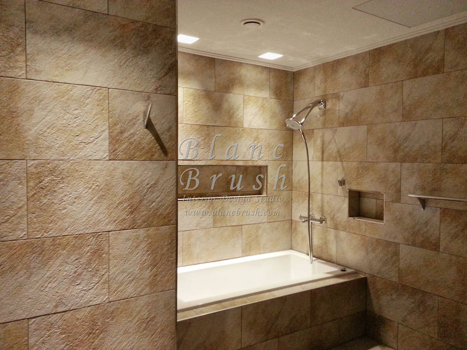 수지 동천동 이스트팰리스 팬트하우스 76평 인테리어, 블랑브러쉬 블랑브러쉬 Modern bathroom