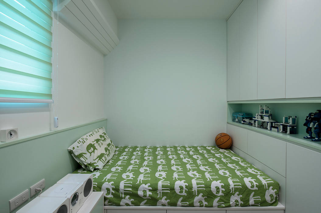 給老建築新生命的改造工程 富亞室內裝修設計工程有限公司 Boys Bedroom MDF