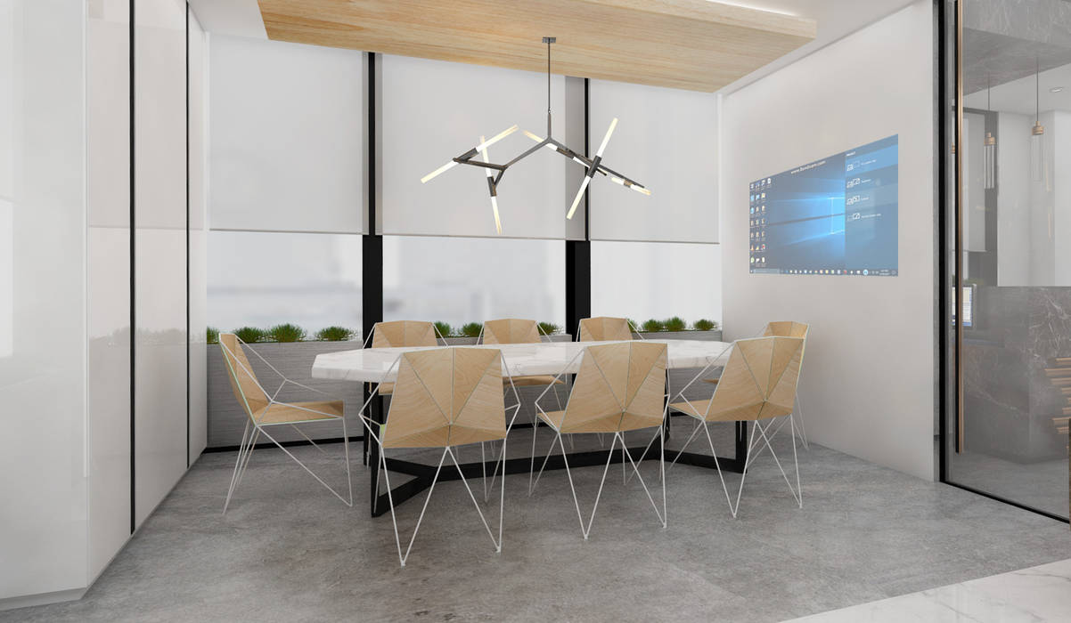 Meeting Room Deev Design Commercial spaces Wood Wood effect Offices & stores