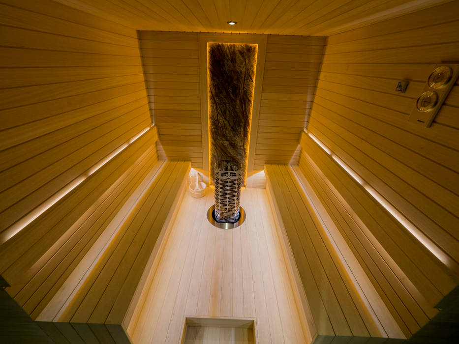 Murat Erkul Sauna Yapımı, Çilek Spa Design Çilek Spa Design Saunas Madera Acabado en madera