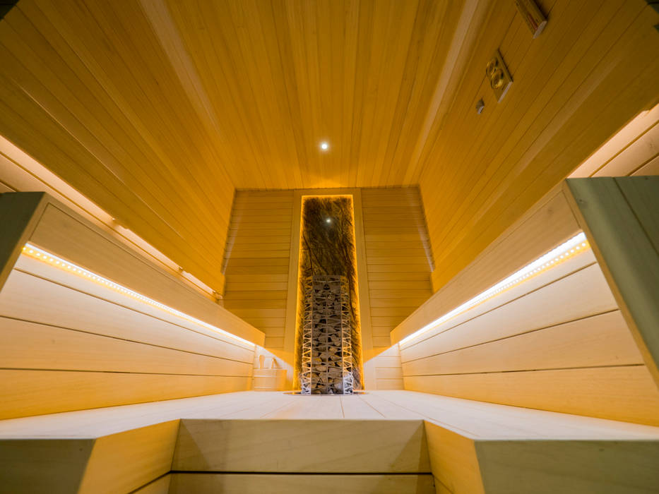 Murat Erkul Sauna Yapımı, Çilek Spa Design Çilek Spa Design Saunas Madera Acabado en madera