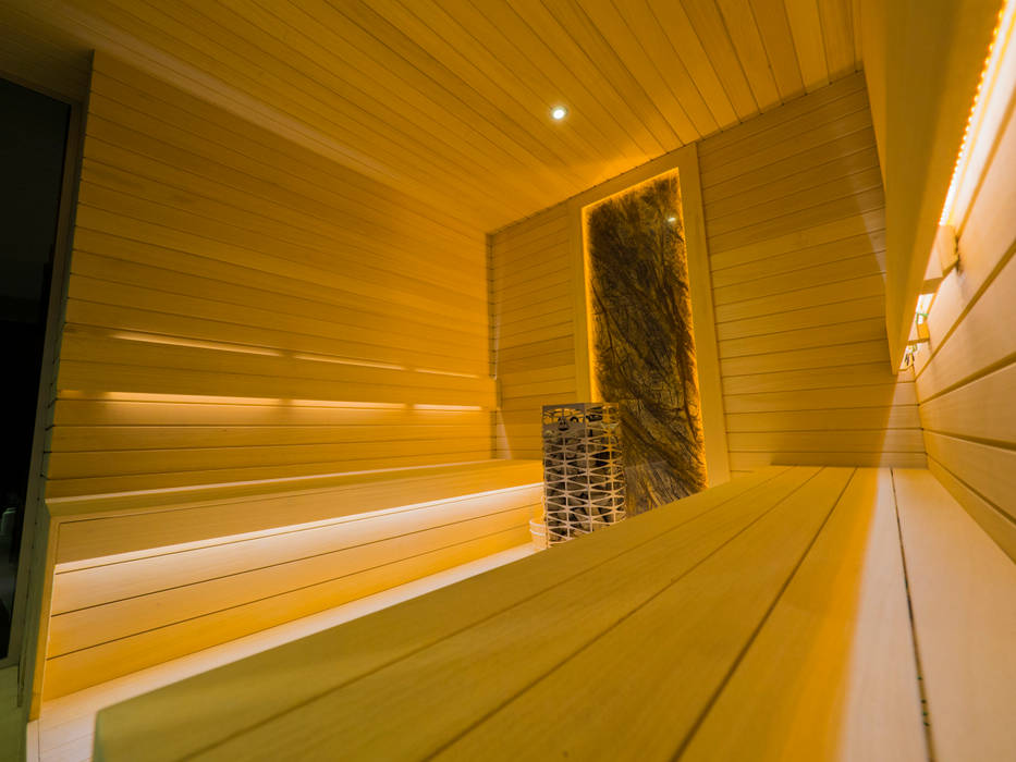 Murat Erkul Sauna Yapımı, Çilek Spa Design Çilek Spa Design 桑拿 木頭 Wood effect