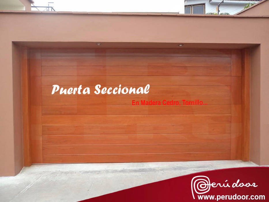 Puertas Automaticas de Garaje Peru, Puertas Automaticas - PERU DOOR Puertas Automaticas - PERU DOOR pintu kayu Kayu Wood effect