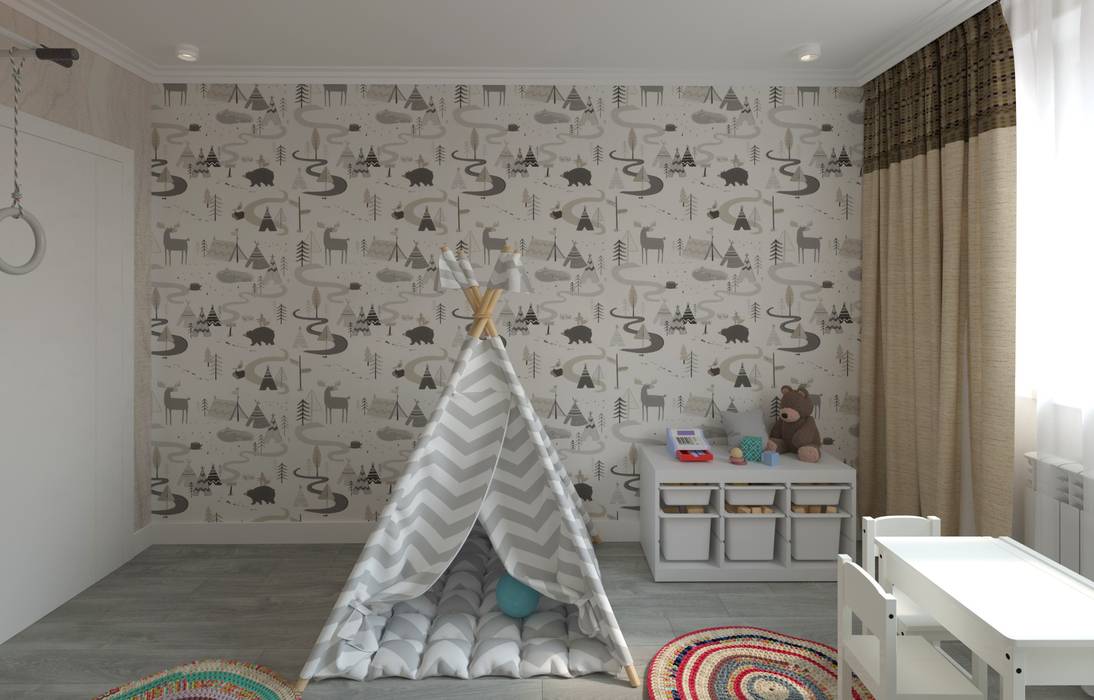 дизайн проект детской комнаты, DIZ62 DIZ62 Nursery/kid’s room