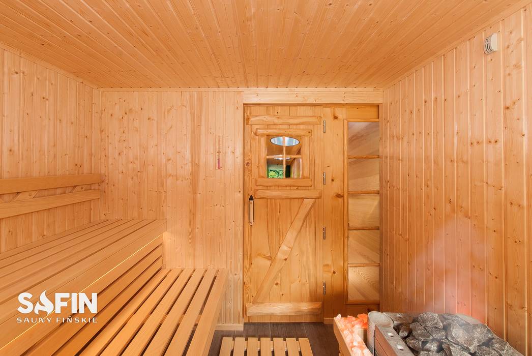 Sauna ze świerku skandynawskiego, Safin Safin Modern Spa