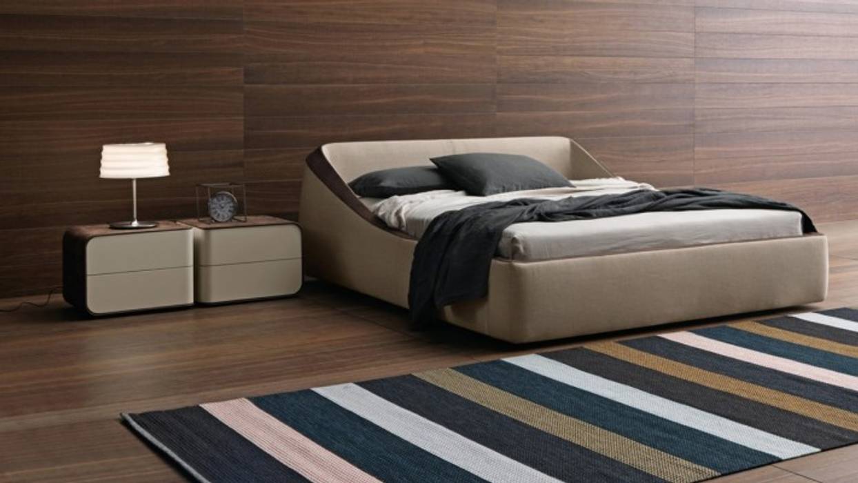 Спальня в стиле модерн от INTERDOBLE BY MARTA SILVA - Design de Interiores Модерн