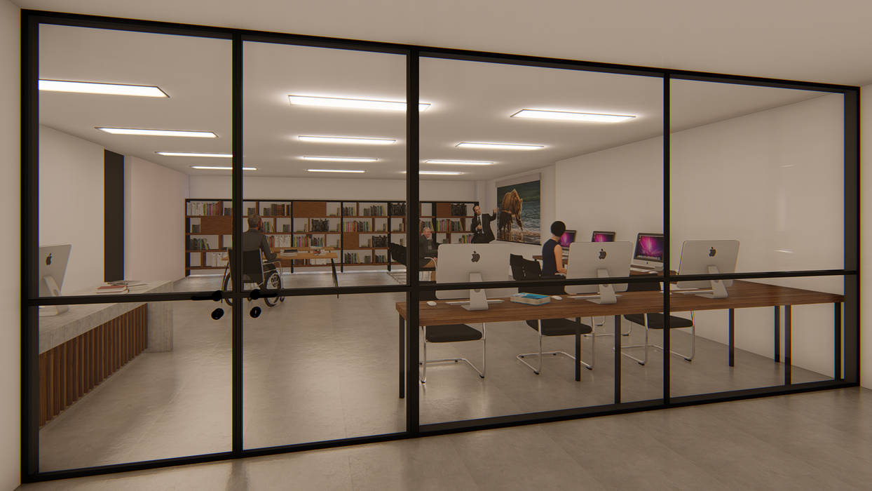 Modernización de la Biblioteca Pública Municipal Gabriel Turbay, CONTRAPUNTO TALLER DE ARQUITECTURA CONTRAPUNTO TALLER DE ARQUITECTURA