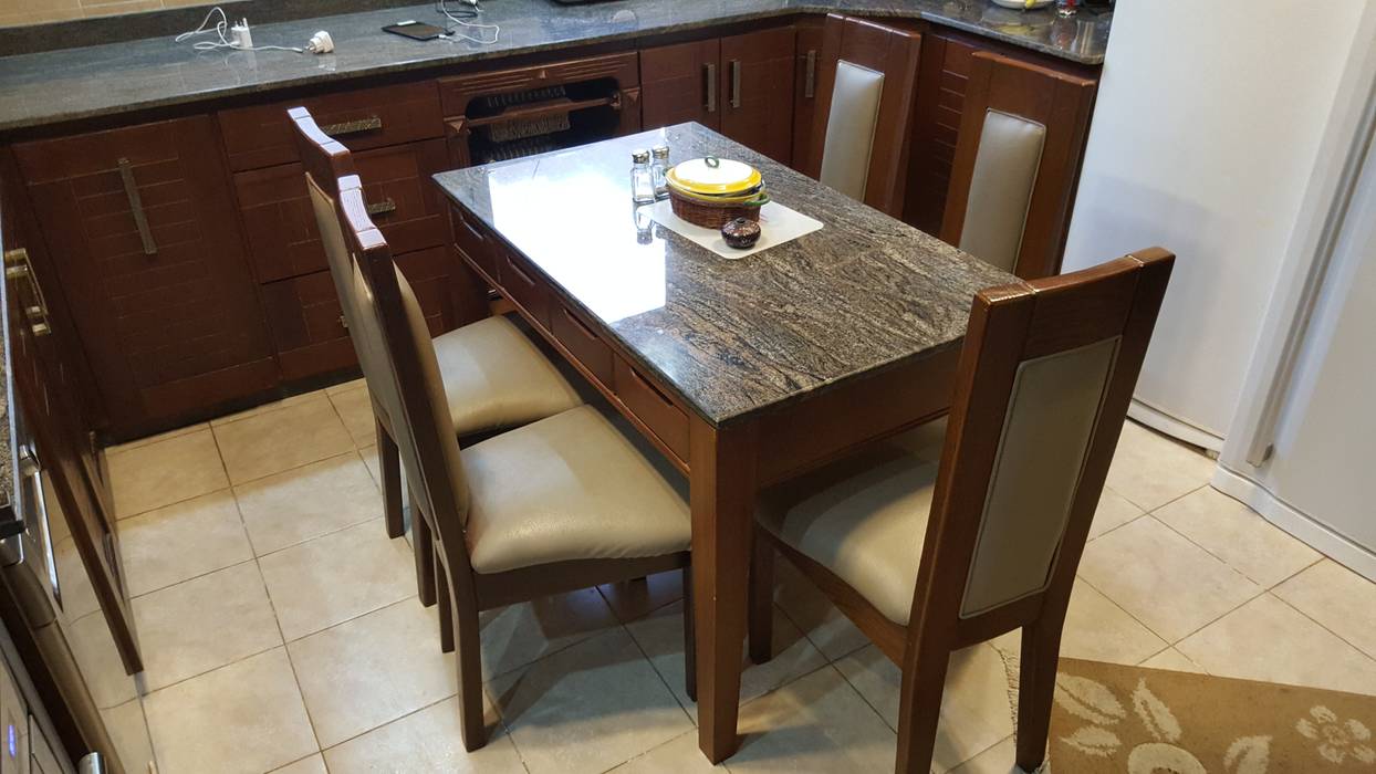 Kitchens, m furniture - moshir abdallah m furniture - moshir abdallah Kitchen Wood Wood effect Tables & chairs