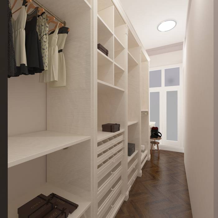 Дизайн интерьера спальни, SOS-REMONT SOS-REMONT غرفة الملابس