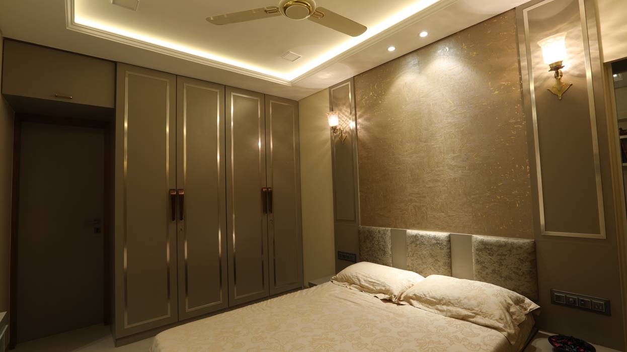 Mr.Mehra, hiren hiren Small bedroom Wood Wood effect