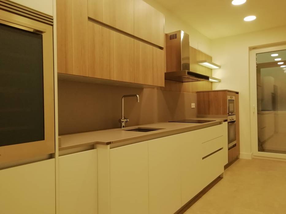 Vivienda en Bilbao, ABD ABD Cocinas integrales Madera Acabado en madera