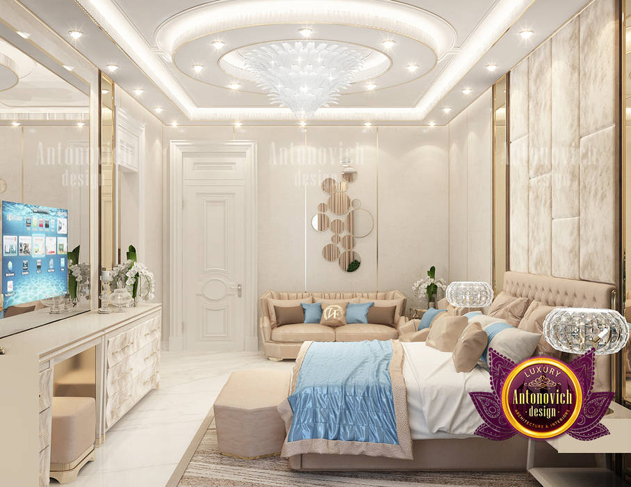 Bedroom Design for Extravagant Home, Luxury Antonovich Design Luxury Antonovich Design