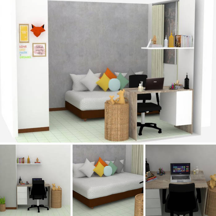 Remodelacíon habitación apartamento Pilarica/ Medellín Decó ambientes a la medida