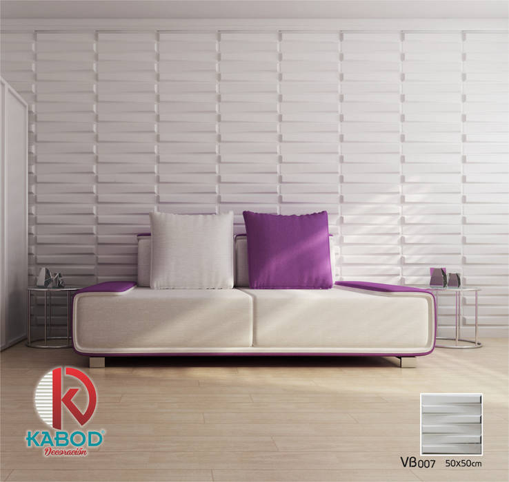 PAREDES 3D, KABOD DECORACION KABOD DECORACION Paredes y pisos de estilo moderno