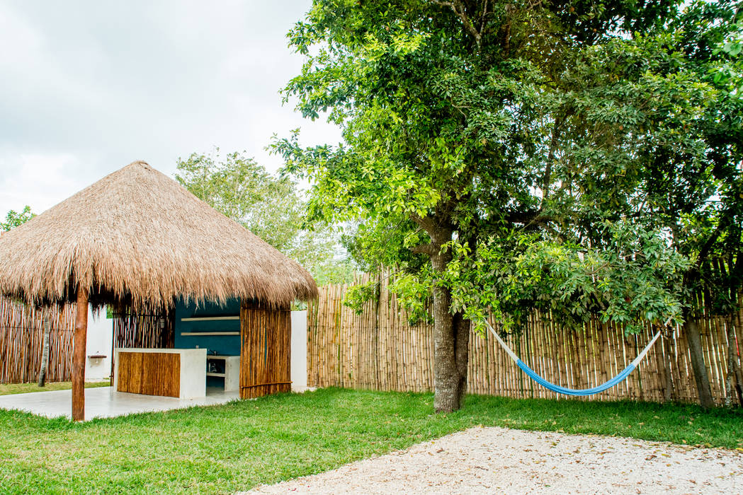 Hotel Azul 36, Bacalar, Quintana Roo. Manuel Aguilar Arquitecto Espacios comerciales Hoteles