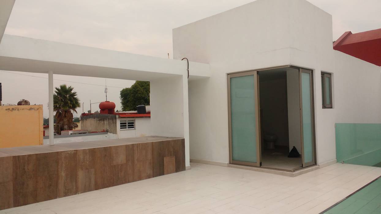 CASAS CD.SATELITE, TRASSO ATELIER TRASSO ATELIER Balcones y terrazas modernos