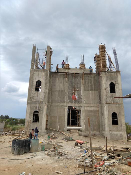 templo San Jose, Oaxaca, Maharba Maharba Bitişik ev Beton