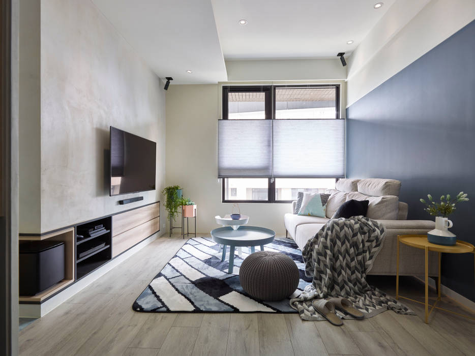 陌 耀昀創意設計有限公司/Alfonso Ideas Scandinavian style living room