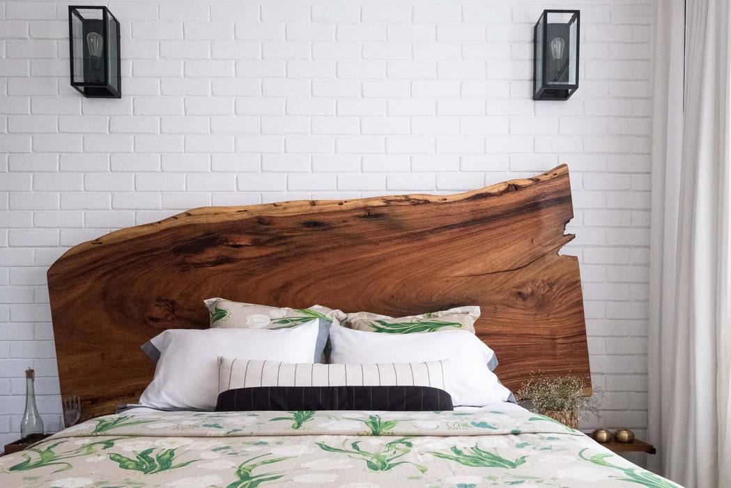 Bedroom Josmo Studio Rustic style bedroom bed,bedroom,cushions,cushion covers,bed linen,live edge furniture,king size bed