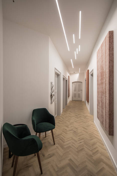 Altbausanierung – Aus Wohnraum wird Bürofläche , Kaldma Interiors - Interior Design aus Karlsruhe Kaldma Interiors - Interior Design aus Karlsruhe