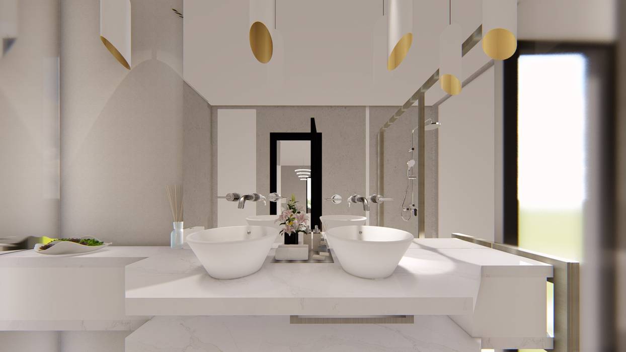 Casa MPME, Luis Barberis Arquitectos Luis Barberis Arquitectos Minimalist style bathroom