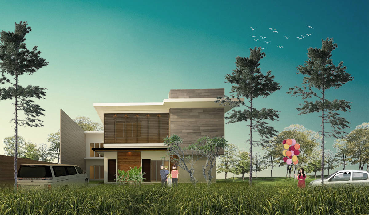 CDR HOUSE, midun and partners architect midun and partners architect Rumah Tropis