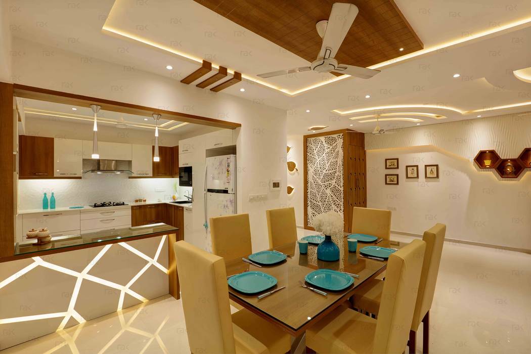 Residential Home Interior, RAK Interiors RAK Interiors Modern dining room