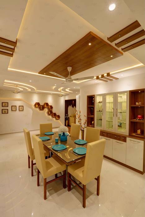 Residential Home Interior, RAK Interiors RAK Interiors Modern dining room