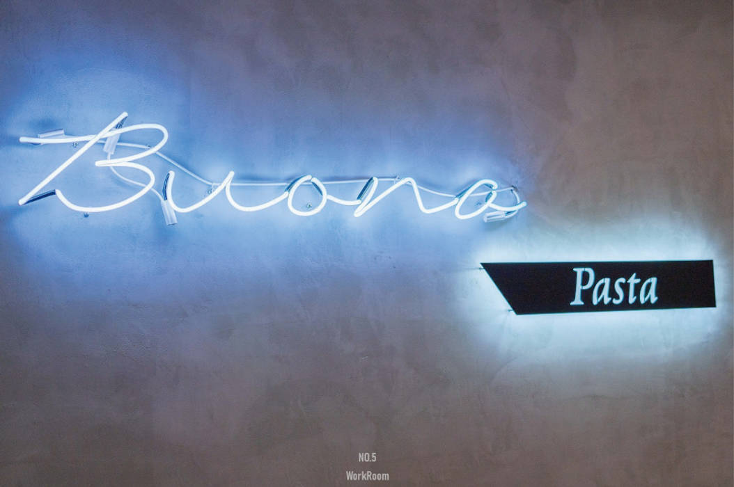 淡水 Buona Pasta 義大利麵, NO5WorkRoom NO5WorkRoom 商業空間 レストラン
