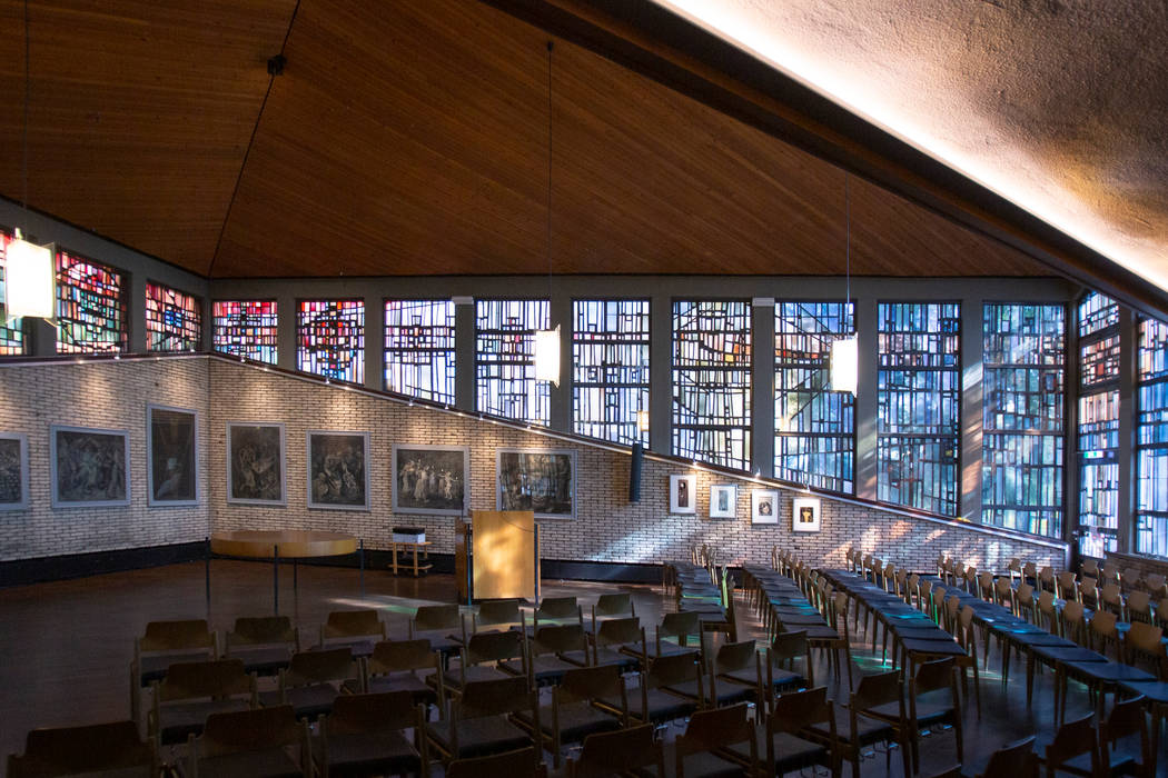 Akzentbeleuchtung einer Kirche, Moreno Licht mit Effekt - Lichtplaner Moreno Licht mit Effekt - Lichtplaner Espacios comerciales Museos