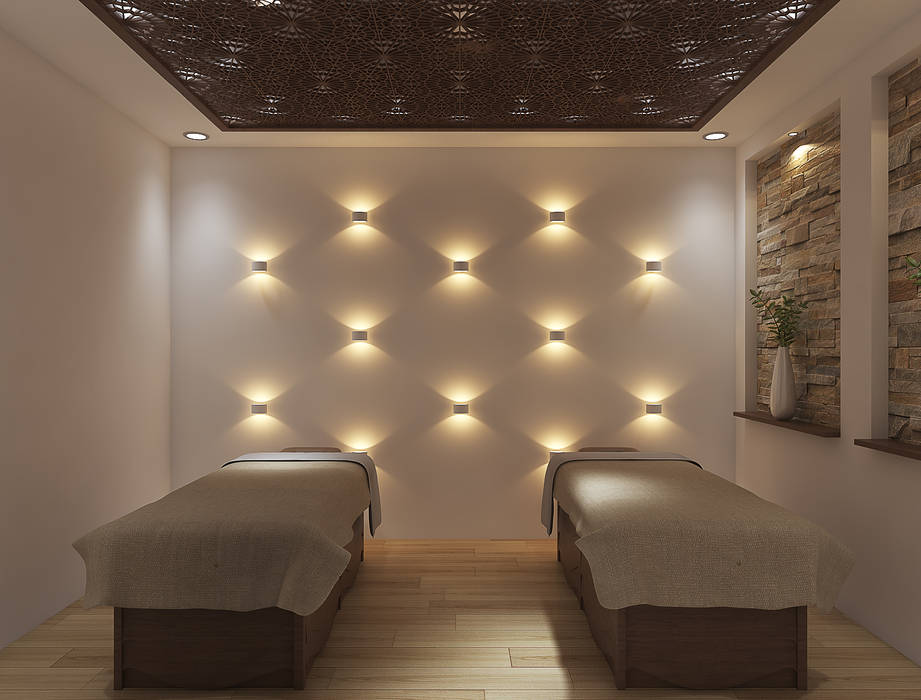 Spa design in contemporary style , Rhythm And Emphasis Design Studio Rhythm And Emphasis Design Studio منتجع