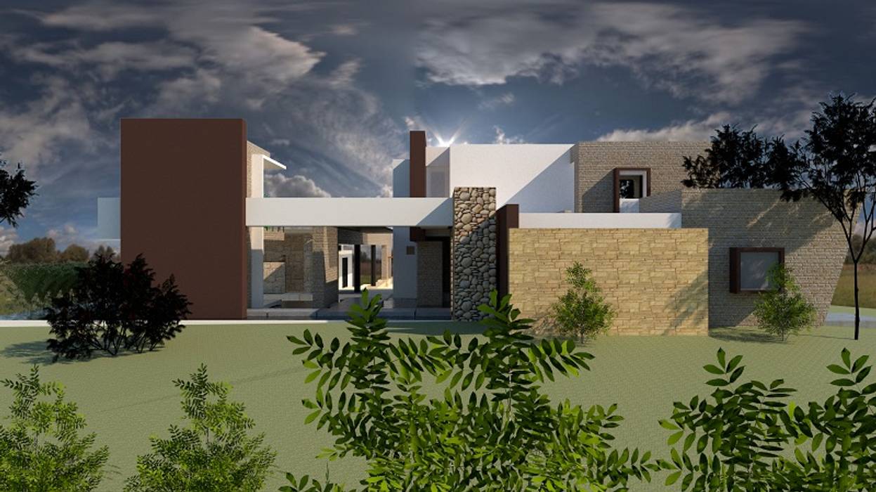 Fachada diseño con estilo ... sas Casas modernas Diseño de Casas,Casa Unifamiliar,Vivienda Unifamiliar,Construcción Casas,,tearmotucasa,,lacasaatumedida,Casa Campestre,Casa Condominio,Casa Club Campestre