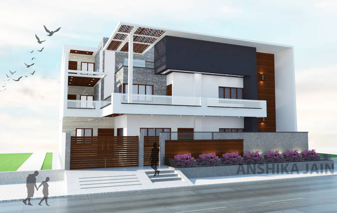 Residence Elevation Inaraa Designs Bungalows