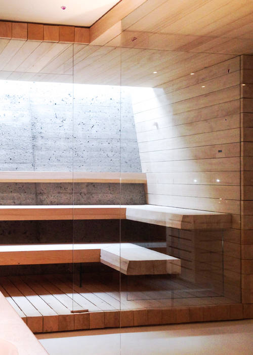 Individuelle Design-Sauna in Stuttgarter Architektenhaus | KOERNER Saunamanufaktur, KOERNER SAUNABAU GMBH KOERNER SAUNABAU GMBH Sauna