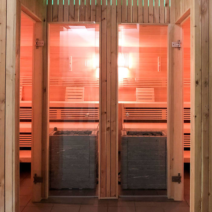 Sauna im Wellness-Center | KOERNER Saunamanufaktur, KOERNER SAUNABAU GMBH KOERNER SAUNABAU GMBH Sauna