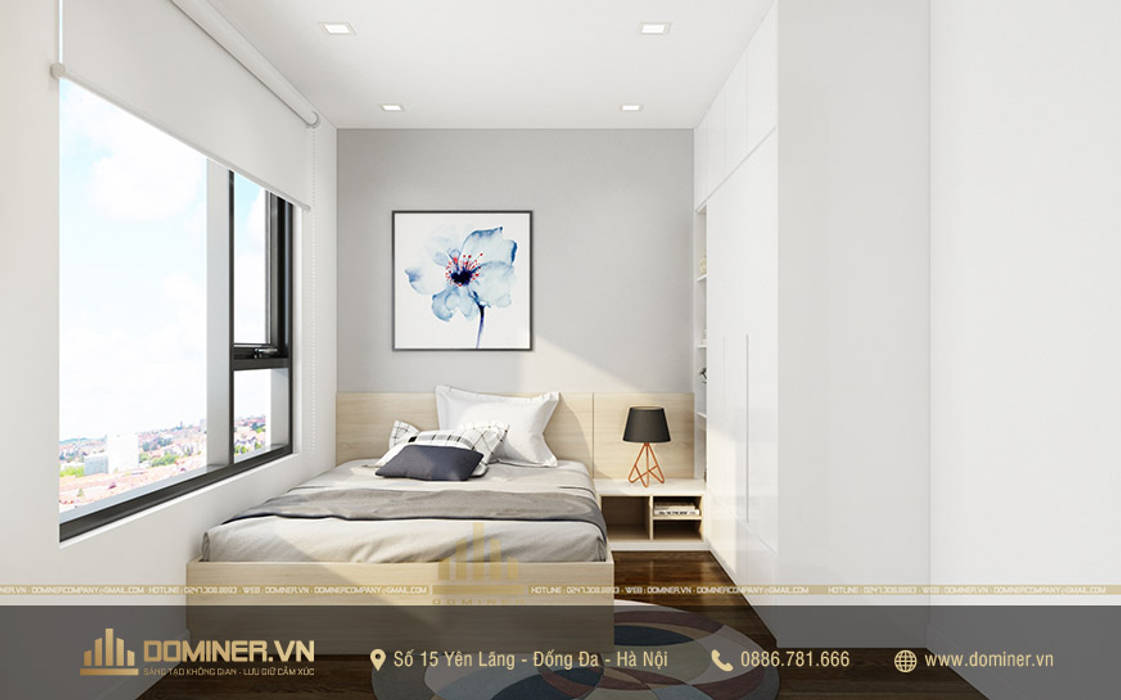 Thiết kế nội thất chung cư GoldSeason - Anh Đăng, Thiết kế - Nội thất - Dominer Thiết kế - Nội thất - Dominer